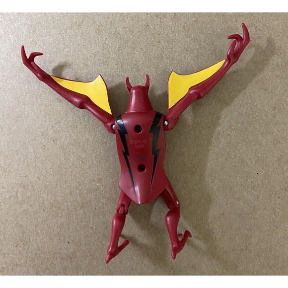 BEN 10 Alien Force Jetray 4inch Figure Bandai 2008 Cartoon Network No Tail - Picture 2 of 4